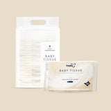 Hoppi Moisturizing Baby Tissue (40 wipes x 10 packs)