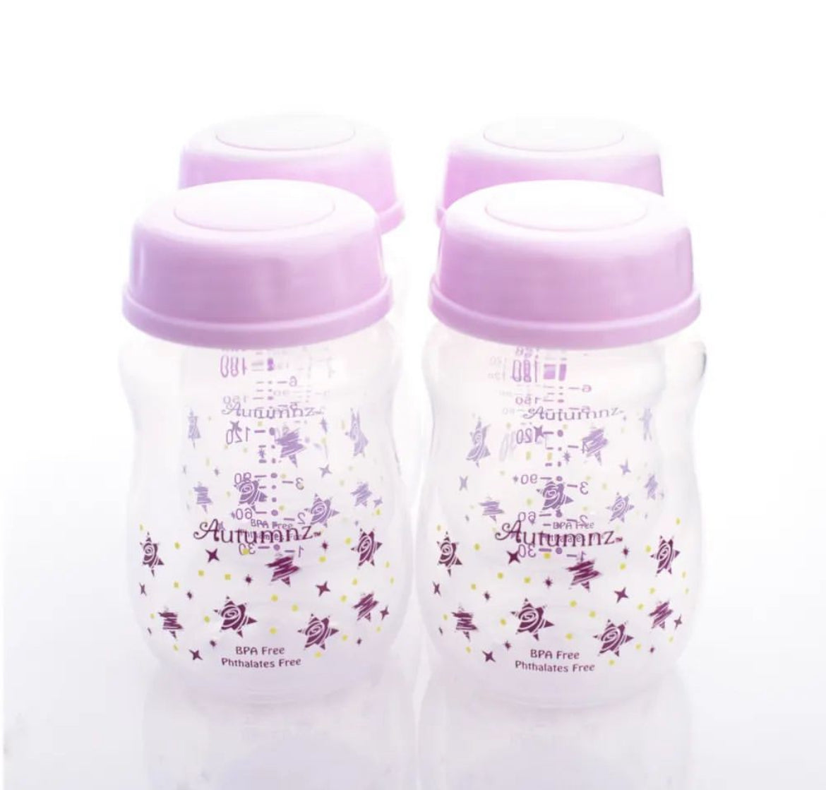 Autumnz Breastmilk Storage Bottles 5oz 4pcs –