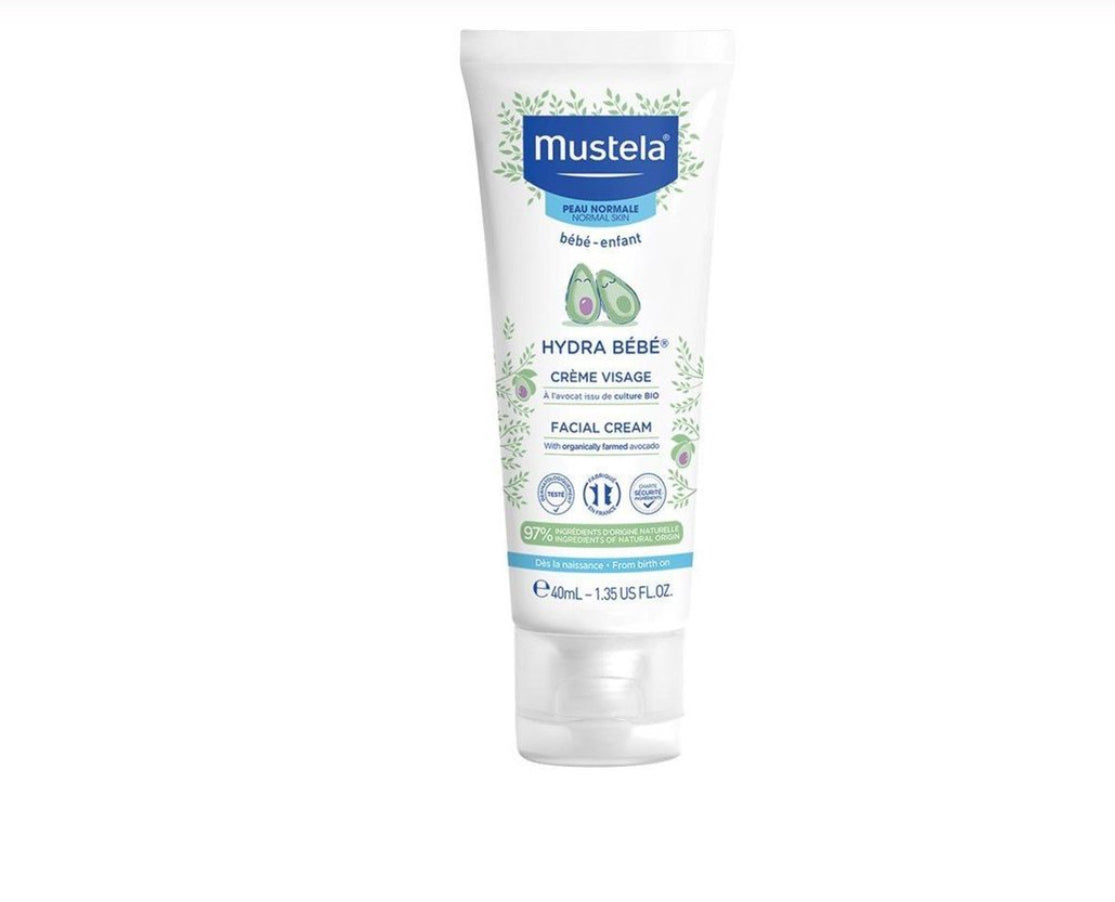 Mustela Baby Hydra Bebe Face Cream 40ml – beebeeboo.bn