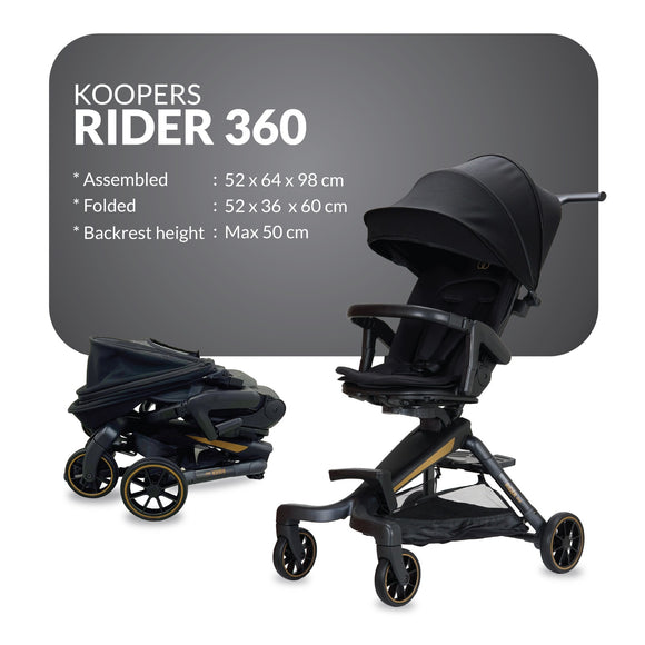 PREORDER Koopers Riders 360 Stroller