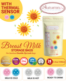 Autumnz Thermal Sensor Breastmilk Storage Bags