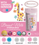 Autumnz Thermal Sensor Breastmilk Storage Bags
