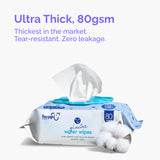 Hoppi Glacier Wipes (20’s x 5)