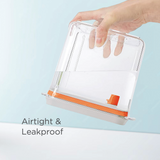 Autumnz One Push Airtight Food Storage Rectangle Container