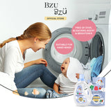 Bzu Bzu Baby Laundry Detergent & Softener 2 in 1 (1L)