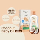 Bzu Bzu Coconut Baby Oil (100ml)