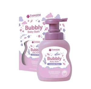 Tasneem Naturel Bubbly Baby Bath Lavender Rose