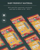 Milkee Lab Breastmilk Storage Bags Batik Design