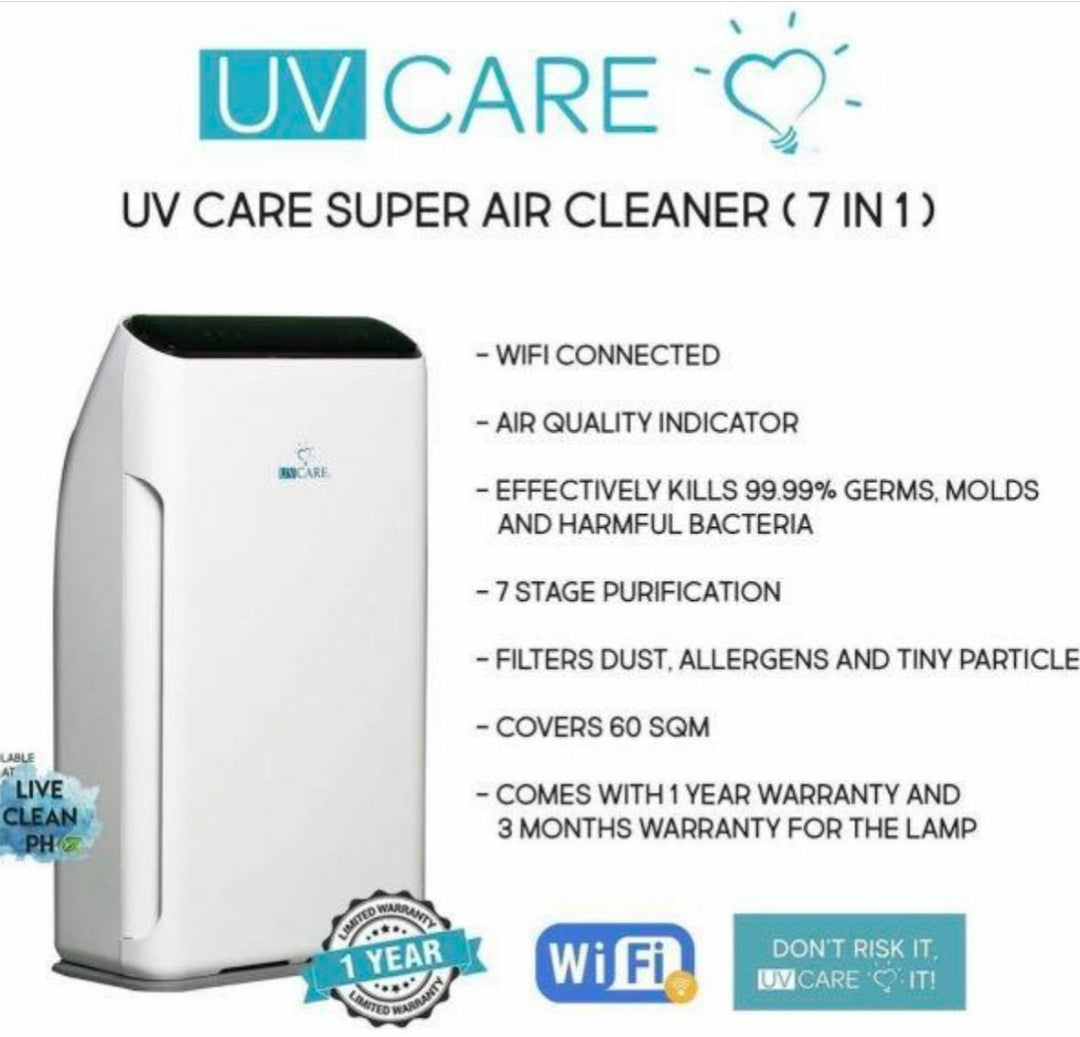 Uv care 7 new arrivals stage air purifier