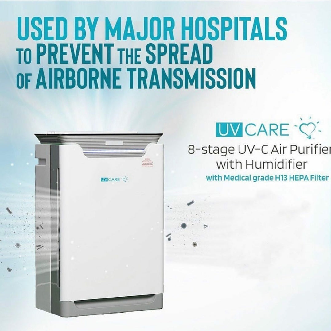 Uv care air purifier hot sale and humidifier manual