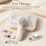 Autumnz 2 in 1 Rechargable Nail Trimmer