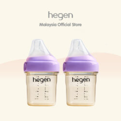 Hegen PCTO 150ml/5oz Colored Feeding Bottle Twin