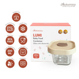 Autumnz LUMI Baby Food Container Glass with Silicone