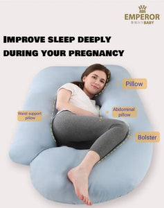 Emperor Baby Tencel Pregnancy & Nursing Pillow Blue