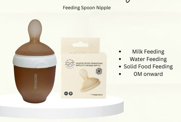 HEORSHE Squeeze Spoon Nipple Kit