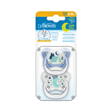Dr. Brown’s Prevent Pacifier Glow in the Dark (2-pack)