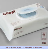 Hoppi [Outer] Silky Flush Wipes (18’s x 10)