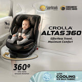 PREORDER Crolla Altas 360 Carseat