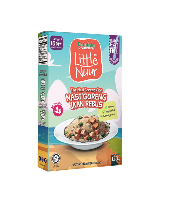 Little Nuur Nasi Goreng Ikan Rebus