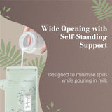 Autumnz Double Ziplock Thermal Sensor Breastmilk Storage Bags