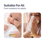 Hoppi Royal Dream Baby Tissue (40 wipes x 10 packs)