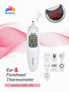 Bubbles Non Contact Infrared Ear & Forehead Thermometer