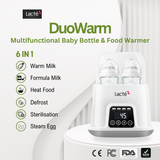 Lacte Duowarm Multifunctional Bottle & Food Warmer