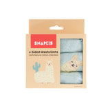 Snapkis 2 sided washcloths