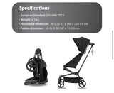 Koopers Aero Pro Stroller with Headrest