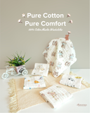 Autumnz 6 Layer Cotton Baby Muslin Washcloths