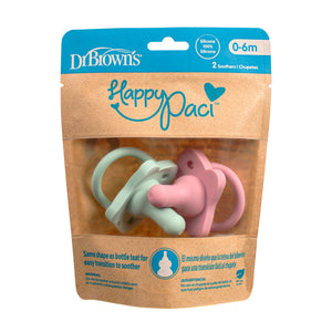 Dr. Brown’s Happypaci 0m+ Silicone Pacifier (2-pack)