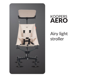 Koopers Aero Stroller with Headrest