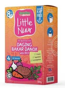 Little Nuur Bubur Nasi Daging Bakar Danok