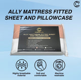 Crolla Ally Mattress & Pillow Fitted Sheet