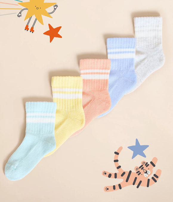 Little Angel Pastel Socks 5 pack