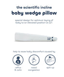 Comfy Baby Cooling Purotex Wedge Pillow