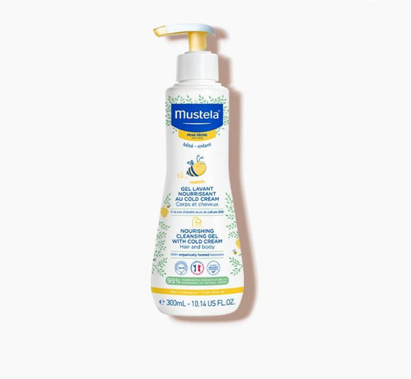 Mustela Nourishing Cleansing Gel with Cold Cream and Beeswax 300ml