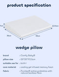 Comfy Baby Cooling Purotex Wedge Pillow