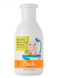 Buds Organic Everyday Head to Toe Cleanser (225ml)
