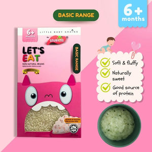 Baby Grains BASIC Range (6-15 Months)