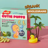 Cutie Puffs Organic Snack - 3 Flavours (6 months onwards)