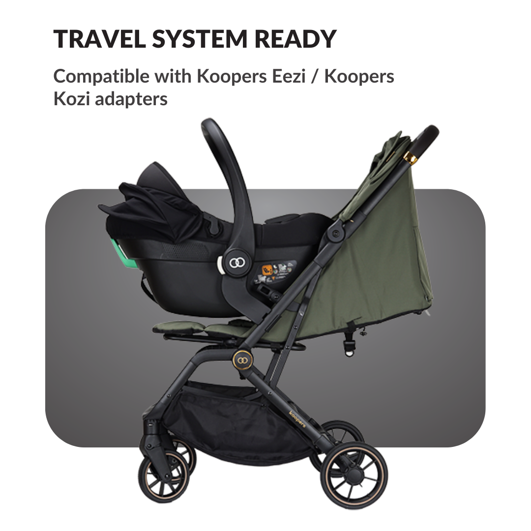 Koopers Kozi and Ergo lite Travel system – beebeeboo.bn