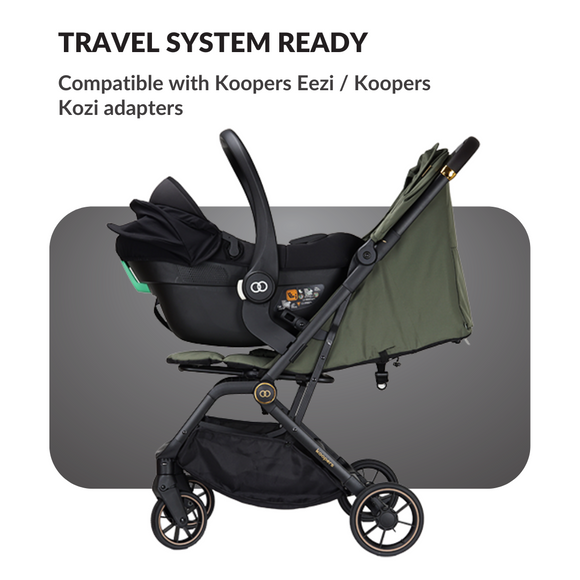 Koopers Kozi and Ergo lite Travel system