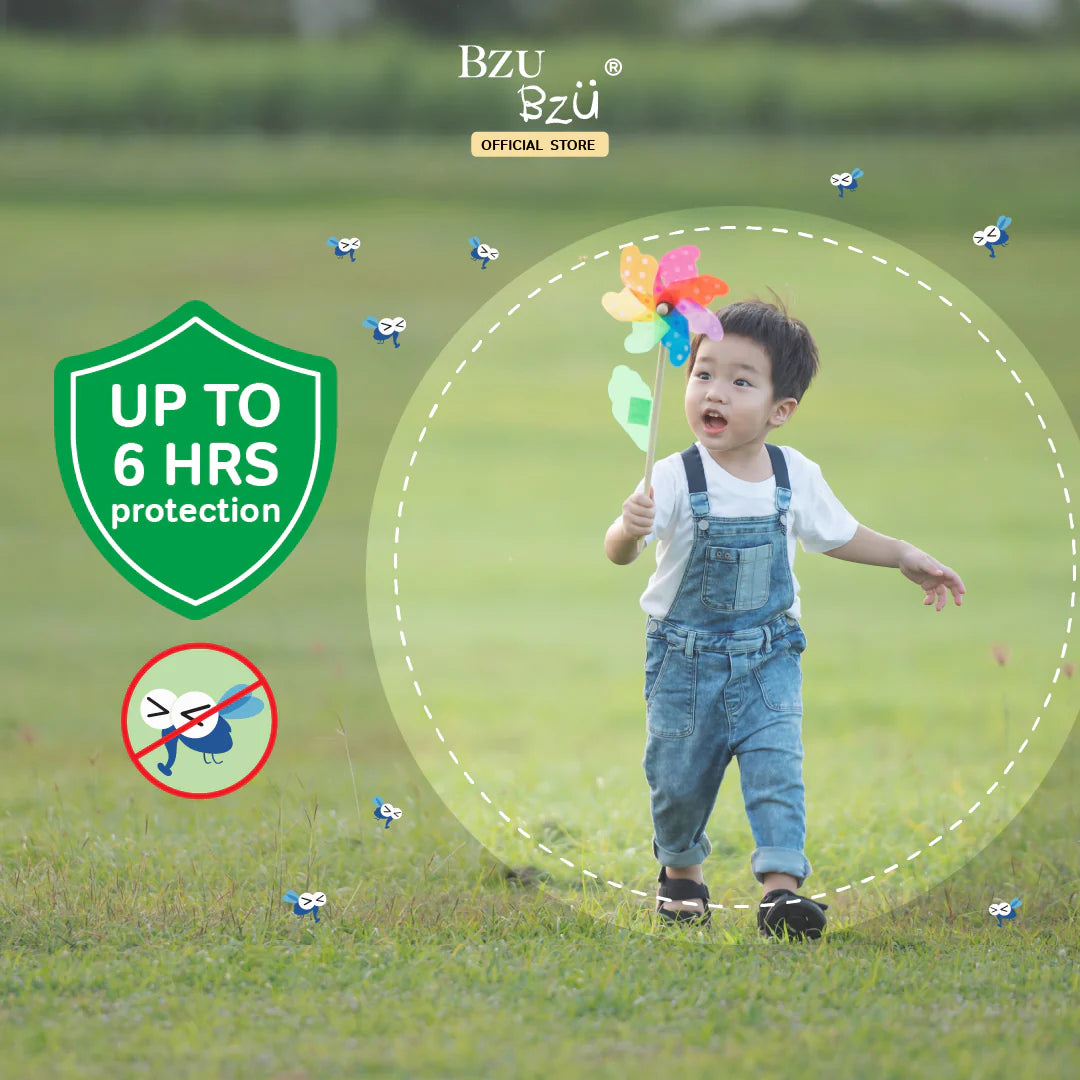 Bzu Bzu Natural Mosquito Repellent Patch 24 pcs – beebeeboo.bn