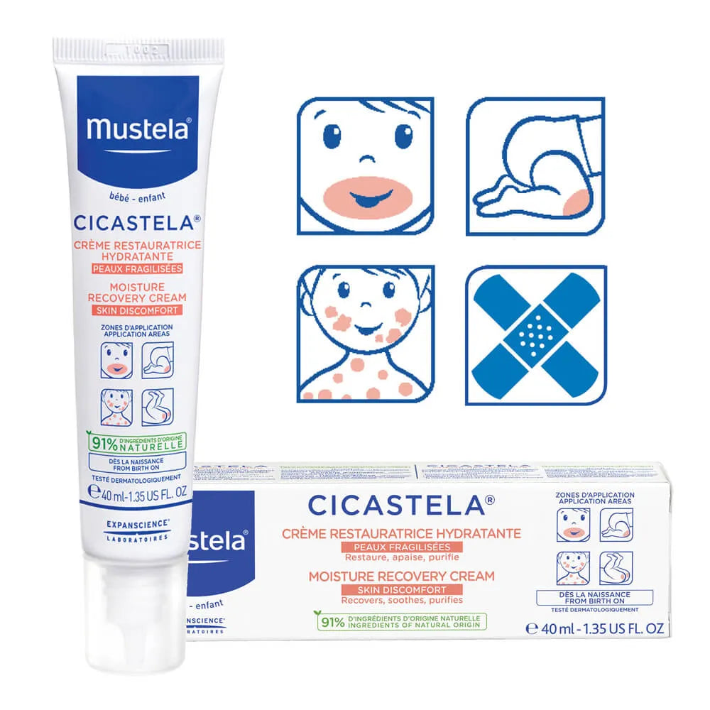 Mustela Cicastela Moisture Recovery Cream – beebeeboo.bn