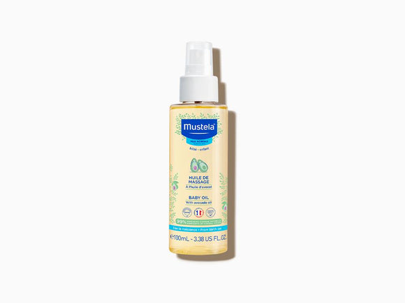 Mustela Baby Massage Oil with Avocado Oil 100ml