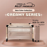 Crolla Ally Premium Gold NEW with Deluxe Accessories, Mattress & 2 pcs Bedsheet