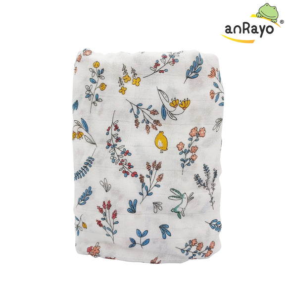 Anrayo 100% Bamboo Muslin Swaddles