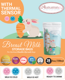 Autumnz Thermal Sensor Breastmilk Storage Bags