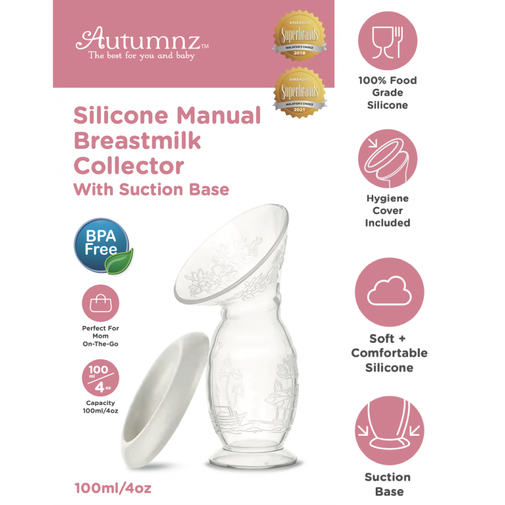 Autumnz Manual Silicone Breastpump – beebeeboo.bn